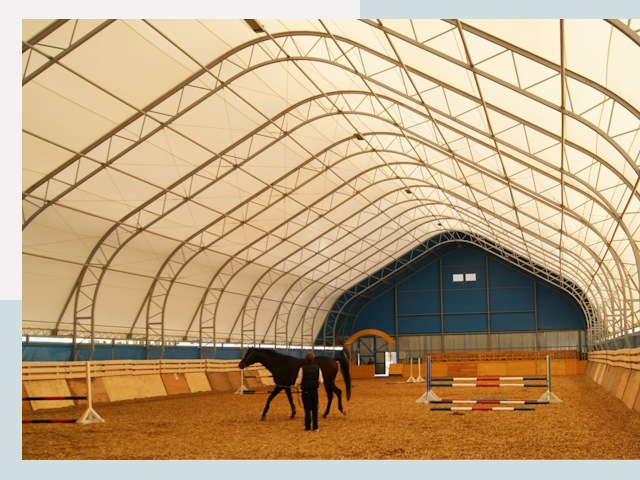 Строительство конных манежей в изобильном