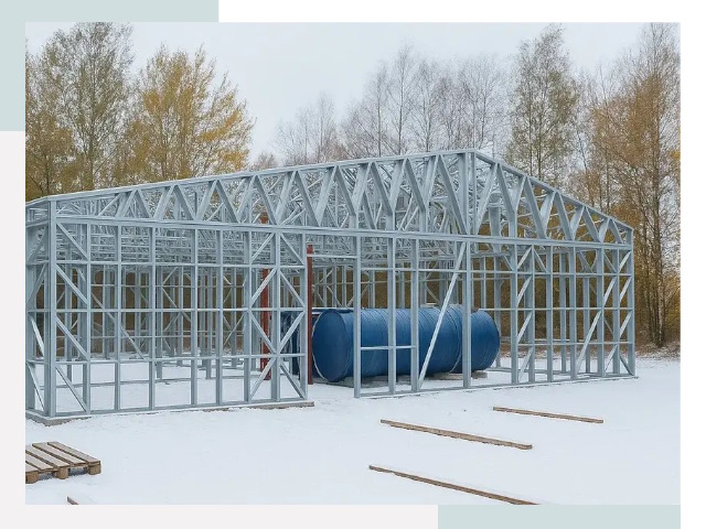 Металлические ангары в изобильном