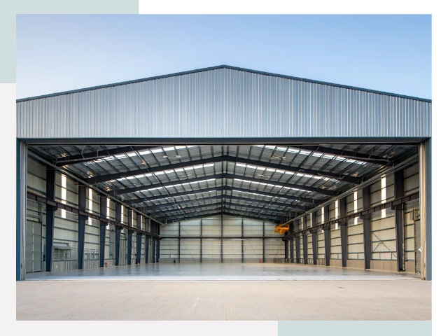 Большие ангары в изобильном