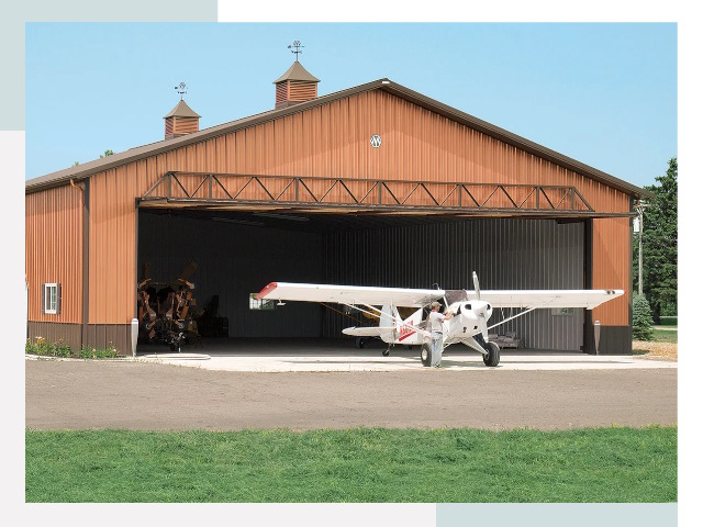 Ангары для самолетов в изобильном