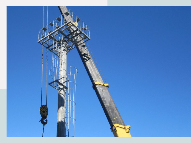 Монтаж осветительных мачт в Изобильный от 623 руб.