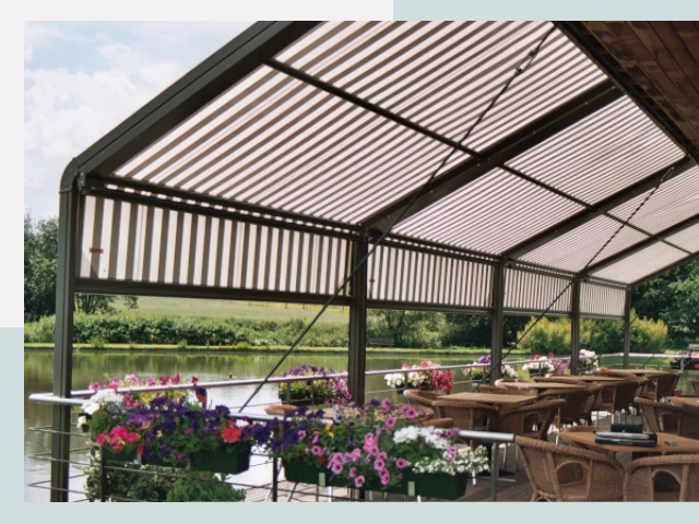 Элегантные навесы для кафе от 623 руб в Изобильный