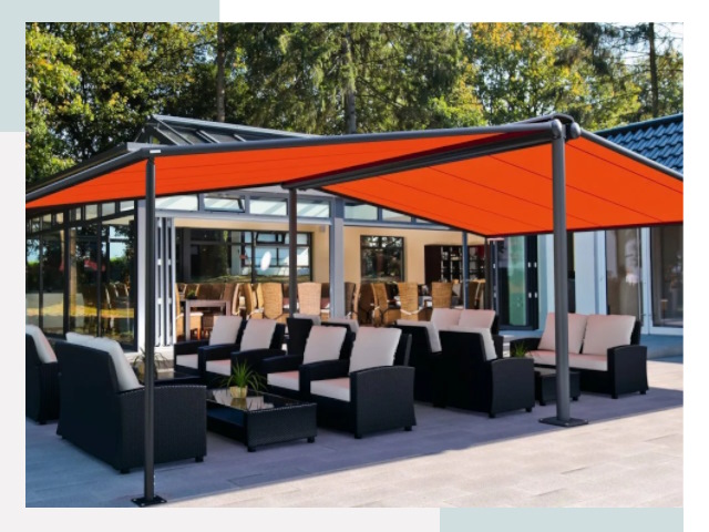 Навесы для кафе и ресторанов в изобильном