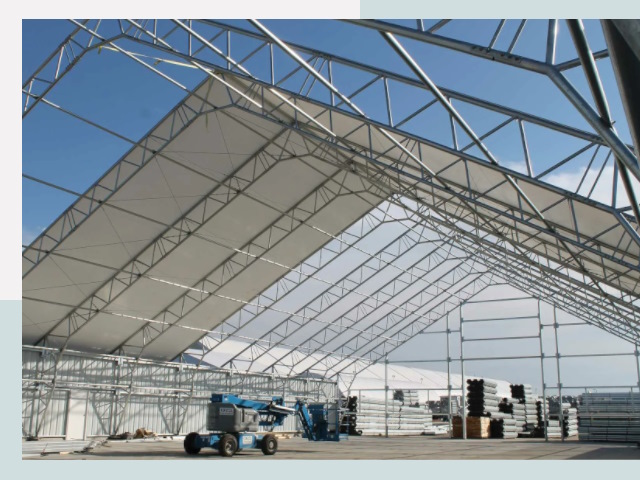 Каркасно-тентовые сооружения от СтальСтрой-Збл по цене 623 руб.