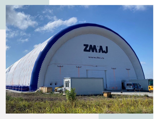 Брендирование ангаров в изобильном