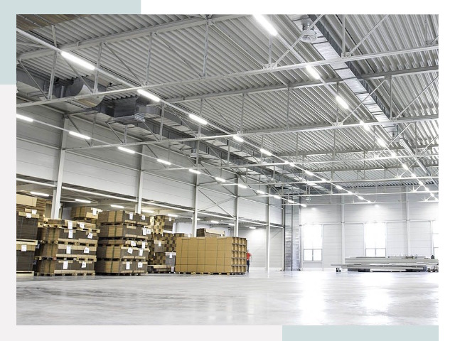 Освещение ангаров в изобильном