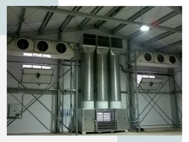 Инженерные системы для ангаров в изобильном