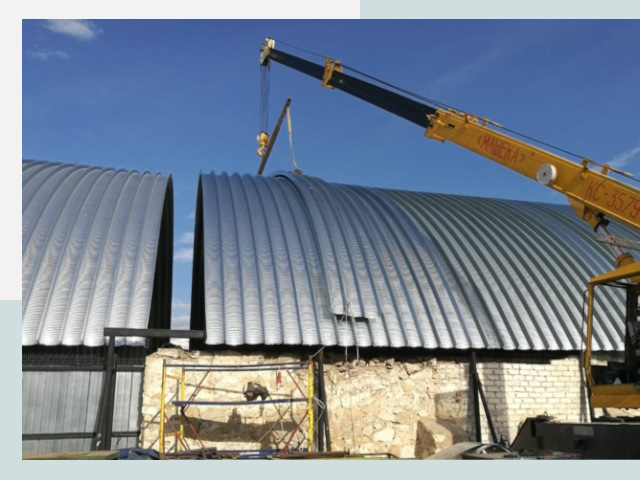 Реконструкция ангаров в изобильном от 623 руб.