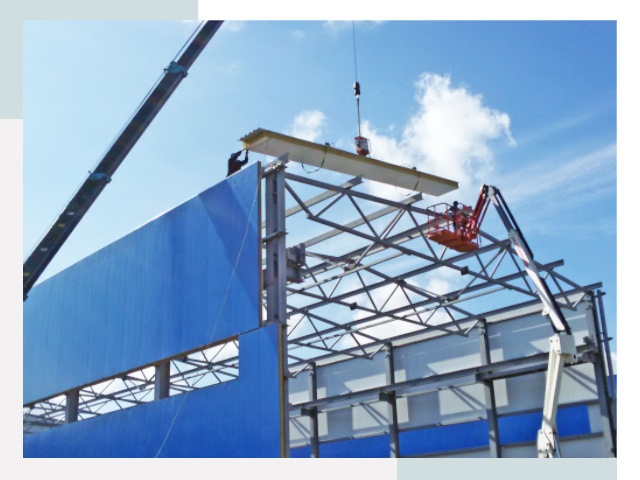 Монтаж сэндвич-панелей в изобильном