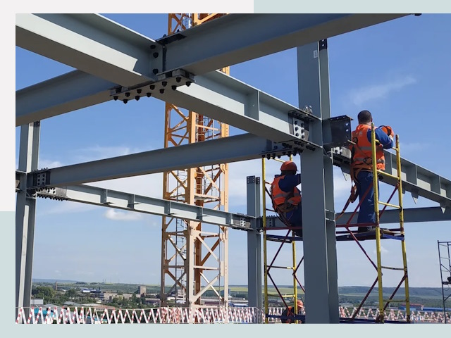 Монтаж металлоконструкций в изобильном